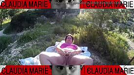 Fat European Woman Inserts Cookies Into Pussy For Gay Friend To Eat