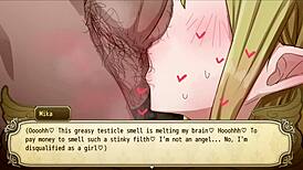 Lethargic angel bound in outdoor bondage and masturbates