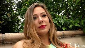 Avery Cristy Loves Watching Her Porn, Sucks and Fucks for Messy Facial