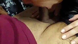 Friend Sucks Young Neighbor's Pussy Completely!