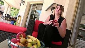 yo davina and candies, let's dive into this first ffm anal trio