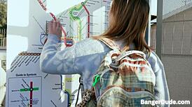 Big tits Katie Morgan and Ginger Grey freeuse fucked by lucky man in wild cinema ride