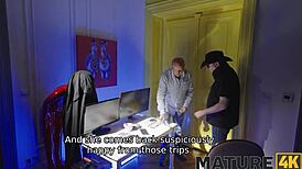 mature4k reveals her wild cheating side in private sex