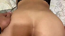 she begs me to go slow as i pound her latina ass doggy style