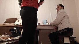 She traded cunnilingus for an iPhone with Lesbian Illusion Girls