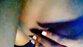 In this homemade scene, the muscular ebony slut bends over for intense doggystyle action