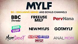 Busty redhead milf Lilian Stone gets a great gym workout with her personal trainer