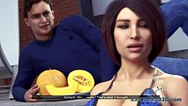 Stepmother seduced by big cocked stepson in 3D porn video