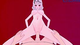 Sakamata Chloe and Takane Lui in Intense POV Hentai