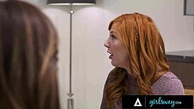 Girlsway Stars Eliza Ibarra And Lauren Phillips In Group Scene