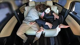 Embarrassing outfit leads to intense creampie sex