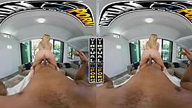 Khloe Kapri gets happy ending from big black cock 😏