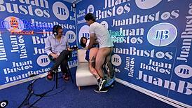 Blaze Rager's hardcore anal scenes with Juan Bustos
