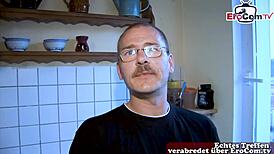 Sex with Stranger User at Real German Girl Next Door CASTING