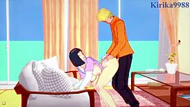 yo, wanna see hinata hyuga and naruto uzumaki in wild hentai creampie?