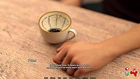 Slim teen Megan Venturi gets bent over for blowjob and hardcore fucking with cumshot