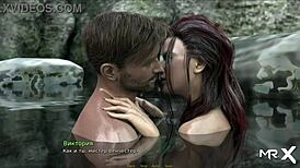 Watch This Anime Babe Get Fucked in the Kitchen and Ride a Motorcycle!