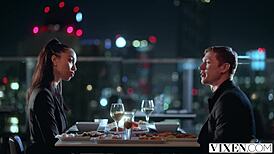 My horny Filipina girlfriend gets wild while it's raining outside, showing off her natural tits in this homemade video