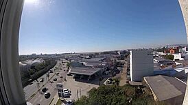 watching her naked body in the hotel window creampie voyeur