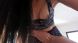 I paid the maid 100 reais and she showed her big ass