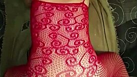 Submissive Girl Licks Mistress Pussy Fluids