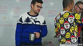 Homosexual holiday special with big ass anal sex