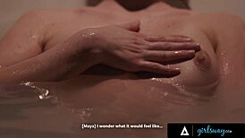 Girlsway - I Masturbated in My Bathtub Fantasizing Domination