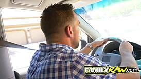 Petite Babe Rides A Thick Cock In Pov, Sucking And Fucking With Passion.