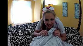 What’s hiding under Nurse Julia Ann’s POV medical skills?