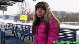 Czech Nympho Tempted and Banged in POV