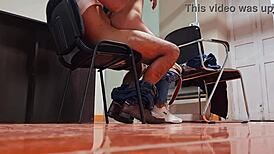 Hidden Cam Captures Nataly Delpech Banging At Work