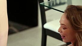 Busty Lesbians Rammed By Strapon In Emotional Passion