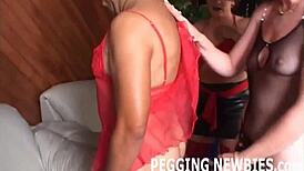 THEY ARE GOING TO HAMMER YOUR HOLES WITH STRAPONS FROM BOTH ENDS