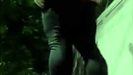 yo, caught some wild outdoor sucking and banging in public today