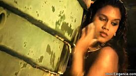 Man, I’m totally lost watchin’ this erotic Indian milf seduce!