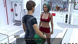 stranded in space 114 - basketball femdom battle challenge