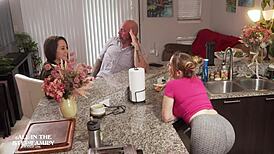 Tiny Sex Freak Freya Von Doom Visits Stepdad and New Wife for Wild 1 on 1 Action - AITSFS1 E7 1 4