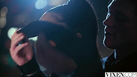 My horny Filipina girlfriend gets wild while it's raining outside, showing off her natural tits in this homemade video