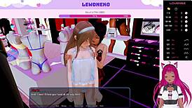 Vtuber lewdneko plays harem hotel part 26