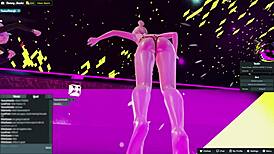 Yessicahotwife dancing at the night club