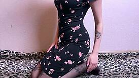 eva deva teaches girl lessons with brunette charm