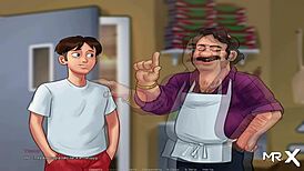 Big mature Mexican ass in Summertime Saga episode 43?