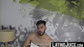 LatinoJuice Presents Latin Diego and Blonde Dimitry in Explosive Gay Action