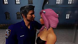 i bribe security in wbp140, leading to hardcore blowjob and anal orgasm with cumshot.