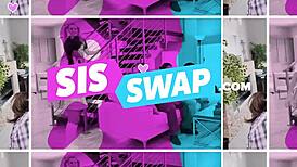 stepsister, open your mouth for my monster cock cumshot?