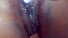 BBW's Creamy Asshole Toyed With Anal Play.