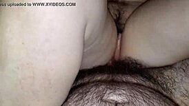 Ever seen a wife's wet pussy fucked and touched up close like this?