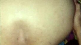 Watch this teen's fat pussy get destroyed in a hard fuck and creampie