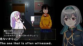 kunugi-chan's life crashes in crossdressing hentai game with machine subtitles