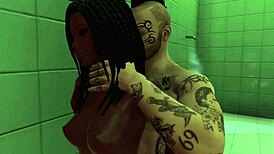 i bribe security in wbp140, leading to hardcore blowjob and anal orgasm with cumshot.